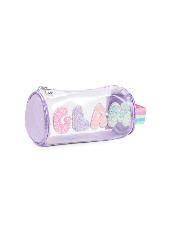 OMG Accessories Girl's GLAM Clear Pouch